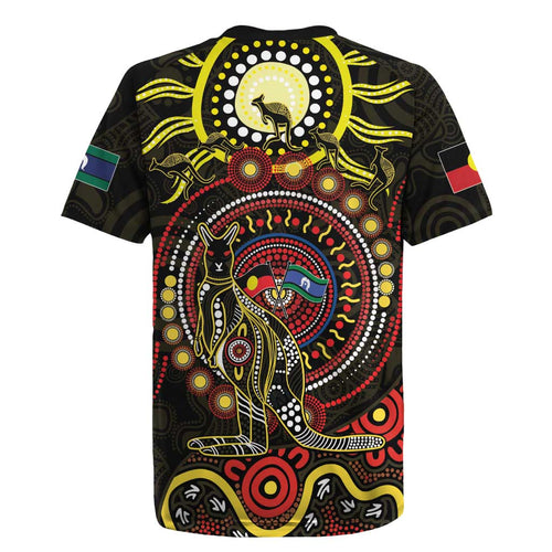 50 Years Of Deadly NAIDOC Week 2026 Rugby Jersey Aussie Kangaroo Aboriginal Art
