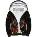 50 Years Of Deadly NAIDOC Week 2026 Sherpa Hoodie Aussie Kangaroo Aboriginal Art