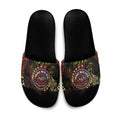 50 Years Of Deadly NAIDOC Week 2026 Slide Sandals Aussie Kangaroo Aboriginal Art