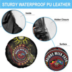 50 Years Of Deadly NAIDOC Week 2026 Spare Tire Cover Aussie Kangaroo Aboriginal Art
