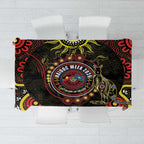 50 Years Of Deadly NAIDOC Week 2026 Tablecloth Aussie Kangaroo Aboriginal Art
