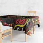 50 Years Of Deadly NAIDOC Week 2026 Tablecloth Aussie Kangaroo Aboriginal Art