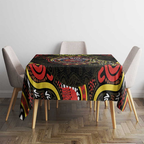 50 Years Of Deadly NAIDOC Week 2026 Tablecloth Aussie Kangaroo Aboriginal Art
