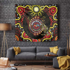 50 Years Of Deadly NAIDOC Week 2026 Tapestry Aussie Kangaroo Aboriginal Art