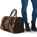 50 Years Of Deadly NAIDOC Week 2026 Travel Bag Aussie Kangaroo Aboriginal Art