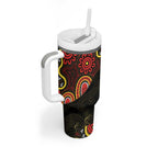 50 Years Of Deadly NAIDOC Week 2026 Tumbler With Handle Aussie Kangaroo Aboriginal Art