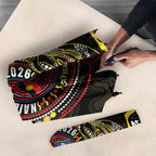 50 Years Of Deadly NAIDOC Week 2026 Umbrella Aussie Kangaroo Aboriginal Art