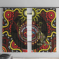 50 Years Of Deadly NAIDOC Week 2026 Window Curtain Aussie Kangaroo Aboriginal Art
