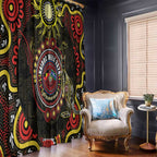 50 Years Of Deadly NAIDOC Week 2026 Window Curtain Aussie Kangaroo Aboriginal Art