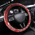 New Zealand Kakapo Christmas In July Steering Wheel Cover Silver Fern Santa Xmas Red Color
