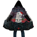 New Zealand Hei Tiki Christmas In July Cloak Pohutukawa Santa Xmas Polynesian Pattern