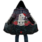 New Zealand Hei Tiki Christmas In July Cloak Pohutukawa Santa Xmas Polynesian Pattern