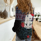 New Zealand Hei Tiki Christmas In July Women Casual Shirt Pohutukawa Santa Xmas Polynesian Pattern