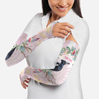 Magpie NAIDOC Week 2026 Personalised Arm Sleeves 50 Years Deadly Eucalyptus Blossoms Aboriginal Art