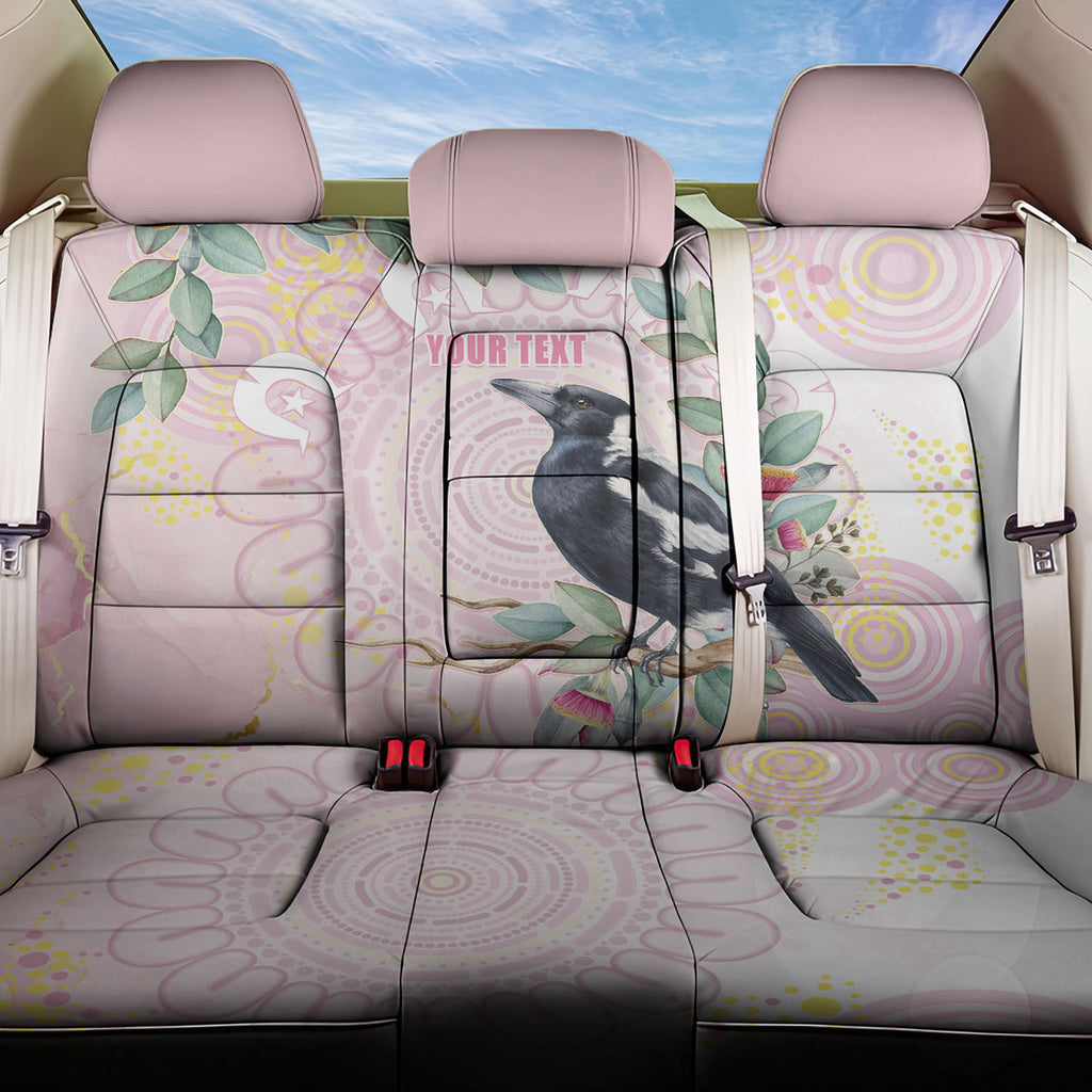 Magpie NAIDOC Week 2026 Personalised Back Car Seat Cover 50 Years Deadly Eucalyptus Blossoms Aboriginal Art