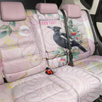 Magpie NAIDOC Week 2026 Personalised Back Car Seat Cover 50 Years Deadly Eucalyptus Blossoms Aboriginal Art