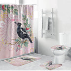 Magpie NAIDOC Week 2026 Personalised Bathroom Set 50 Years Deadly Eucalyptus Blossoms Aboriginal Art