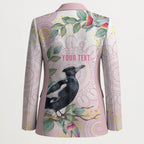Magpie NAIDOC Week 2026 Personalised Blazer 50 Years Deadly Eucalyptus Blossoms Aboriginal Art