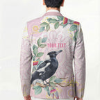 Magpie NAIDOC Week 2026 Personalised Blazer 50 Years Deadly Eucalyptus Blossoms Aboriginal Art
