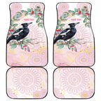 Magpie NAIDOC Week 2026 Personalised Car Mats 50 Years Deadly Eucalyptus Blossoms Aboriginal Art