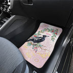 Magpie NAIDOC Week 2026 Personalised Car Mats 50 Years Deadly Eucalyptus Blossoms Aboriginal Art
