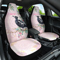 Magpie NAIDOC Week 2026 Personalised Car Seat Cover 50 Years Deadly Eucalyptus Blossoms Aboriginal Art