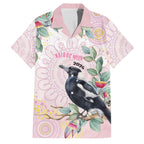 Magpie NAIDOC Week 2026 Personalised Family Matching Puletasi and Hawaiian Shirt 50 Years Deadly Eucalyptus Blossoms Aboriginal Art