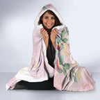 Magpie NAIDOC Week 2026 Personalised Hooded Blanket 50 Years Deadly Eucalyptus Blossoms Aboriginal Art