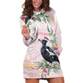 Magpie NAIDOC Week 2026 Personalised Hoodie Dress 50 Years Deadly Eucalyptus Blossoms Aboriginal Art