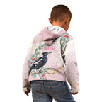 Magpie NAIDOC Week 2026 Personalised Kid Hoodie 50 Years Deadly Eucalyptus Blossoms Aboriginal Art