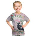 Magpie NAIDOC Week 2026 Personalised Kid T Shirt 50 Years Deadly Eucalyptus Blossoms Aboriginal Art