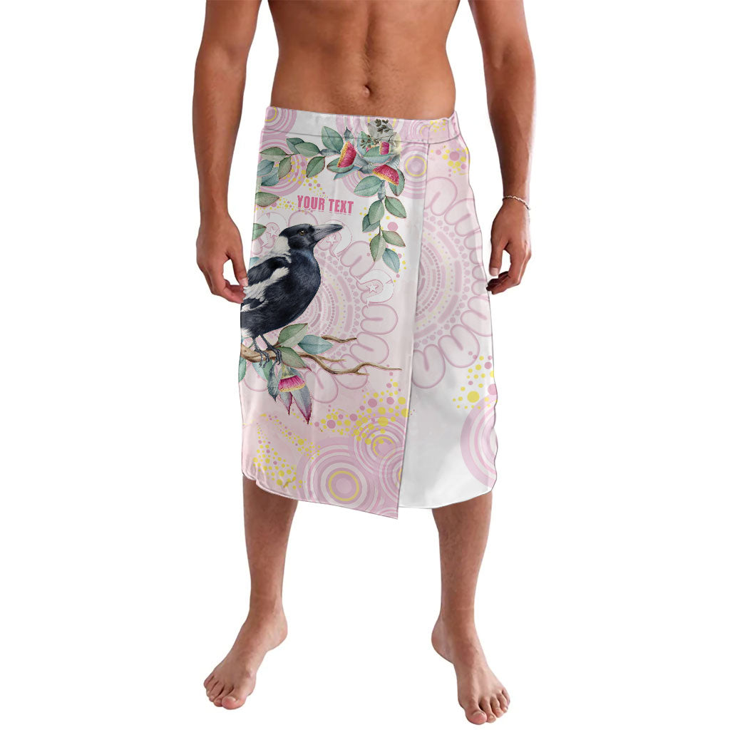 Magpie NAIDOC Week 2026 Personalised Lavalava 50 Years Deadly Eucalyptus Blossoms Aboriginal Art