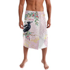 Magpie NAIDOC Week 2026 Personalised Lavalava 50 Years Deadly Eucalyptus Blossoms Aboriginal Art