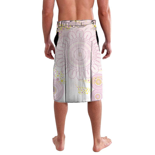 Magpie NAIDOC Week 2026 Personalised Lavalava 50 Years Deadly Eucalyptus Blossoms Aboriginal Art