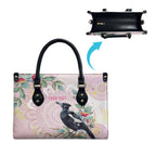 Magpie NAIDOC Week 2026 Personalised Leather Bag 50 Years Deadly Eucalyptus Blossoms Aboriginal Art