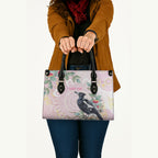 Magpie NAIDOC Week 2026 Personalised Leather Bag 50 Years Deadly Eucalyptus Blossoms Aboriginal Art