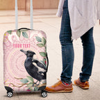 Magpie NAIDOC Week 2026 Personalised Luggage Cover 50 Years Deadly Eucalyptus Blossoms Aboriginal Art