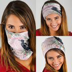 Magpie NAIDOC Week 2026 Personalised Neck Gaiter 50 Years Deadly Eucalyptus Blossoms Aboriginal Art