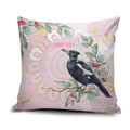Magpie NAIDOC Week 2026 Personalised Pillow Cover 50 Years Deadly Eucalyptus Blossoms Aboriginal Art