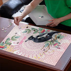 Magpie NAIDOC Week 2026 Personalised Puzzle 50 Years Deadly Eucalyptus Blossoms Aboriginal Art