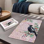 Magpie NAIDOC Week 2026 Personalised Puzzle 50 Years Deadly Eucalyptus Blossoms Aboriginal Art