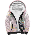 Magpie NAIDOC Week 2026 Personalised Sherpa Hoodie 50 Years Deadly Eucalyptus Blossoms Aboriginal Art