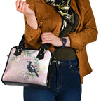 Magpie NAIDOC Week 2026 Personalised Shoulder Handbag 50 Years Deadly Eucalyptus Blossoms Aboriginal Art