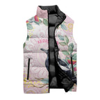 Magpie NAIDOC Week 2026 Personalised Sleeveless Puffer Jacket 50 Years Deadly Eucalyptus Blossoms Aboriginal Art