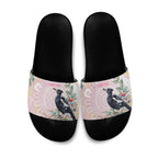 Magpie NAIDOC Week 2026 Personalised Slide Sandals 50 Years Deadly Eucalyptus Blossoms Aboriginal Art