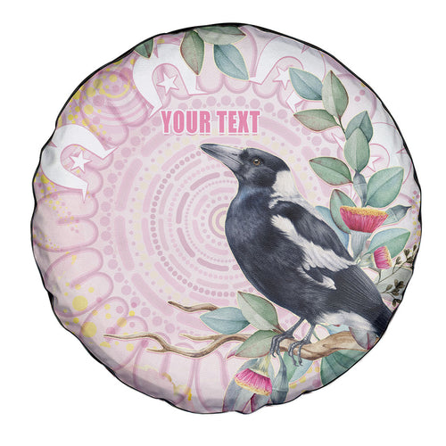 Magpie NAIDOC Week 2026 Personalised Spare Tire Cover 50 Years Deadly Eucalyptus Blossoms Aboriginal Art