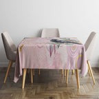 Magpie NAIDOC Week 2026 Personalised Tablecloth 50 Years Deadly Eucalyptus Blossoms Aboriginal Art