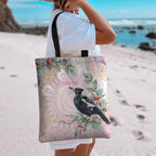 Magpie NAIDOC Week 2026 Personalised Tote Bag 50 Years Deadly Eucalyptus Blossoms Aboriginal Art