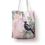 Magpie NAIDOC Week 2026 Personalised Tote Bag 50 Years Deadly Eucalyptus Blossoms Aboriginal Art