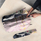 Magpie NAIDOC Week 2026 Personalised Umbrella 50 Years Deadly Eucalyptus Blossoms Aboriginal Art